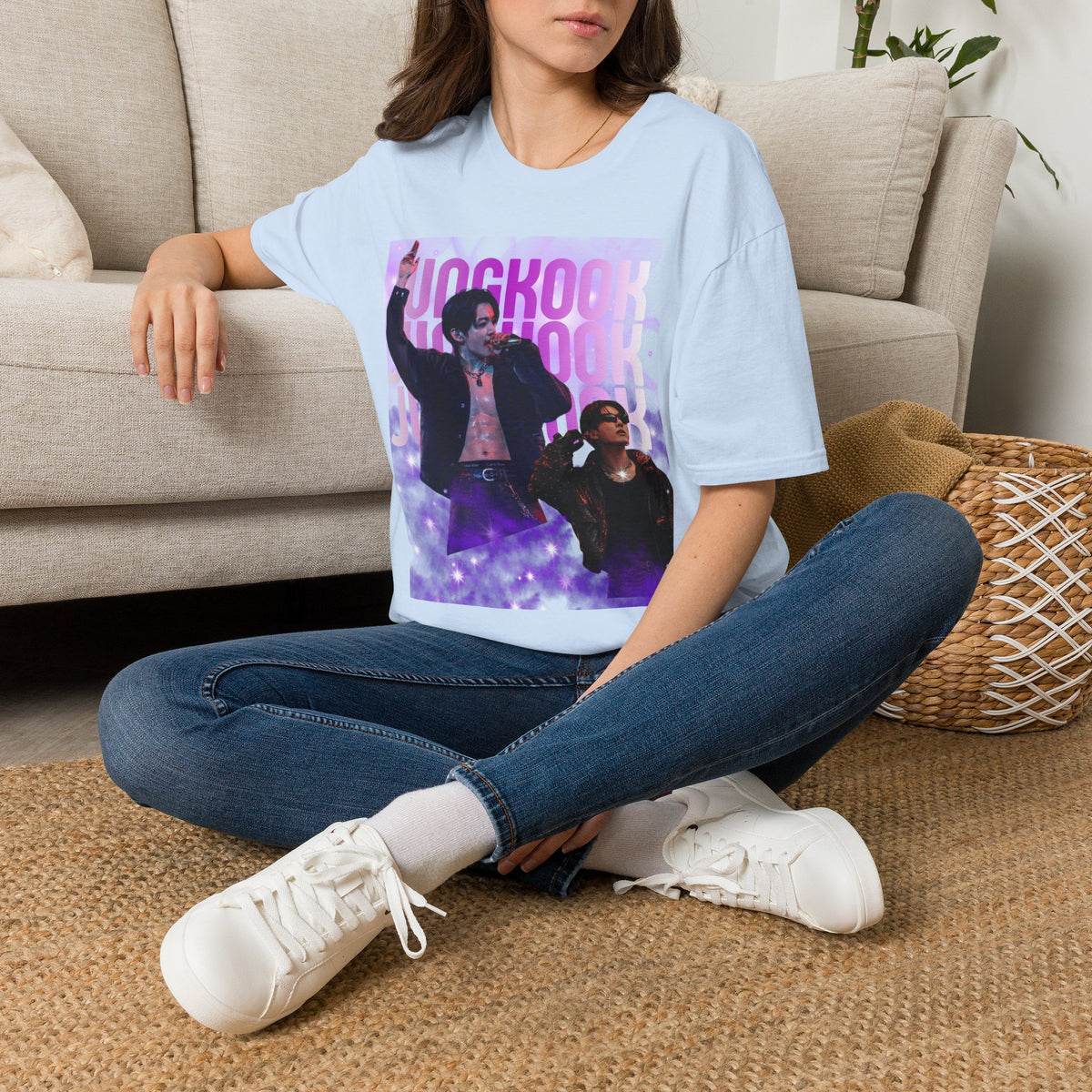 Jungkook 97 Fan Tee — Purple K-Pop BTS T-Shirt