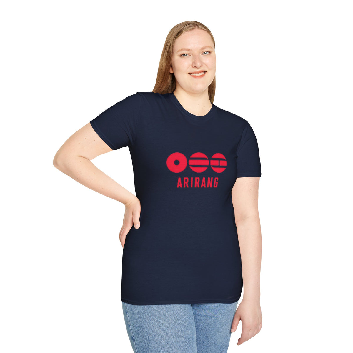 Arirang BTS T-Shirt — Retro Red Logo Tee
