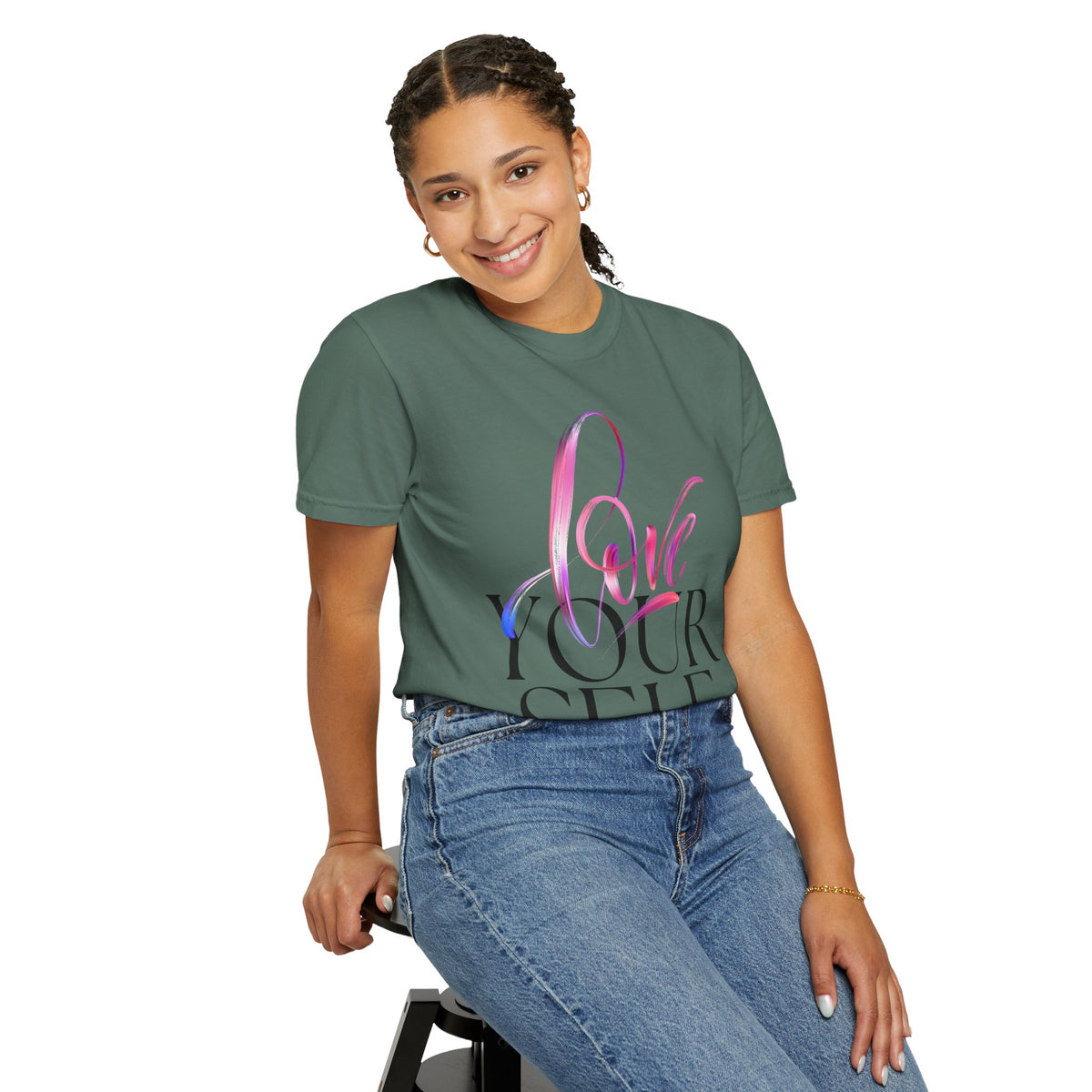 Love Yourself Tee – Inspirational Self-Love Graphic T-Shirt