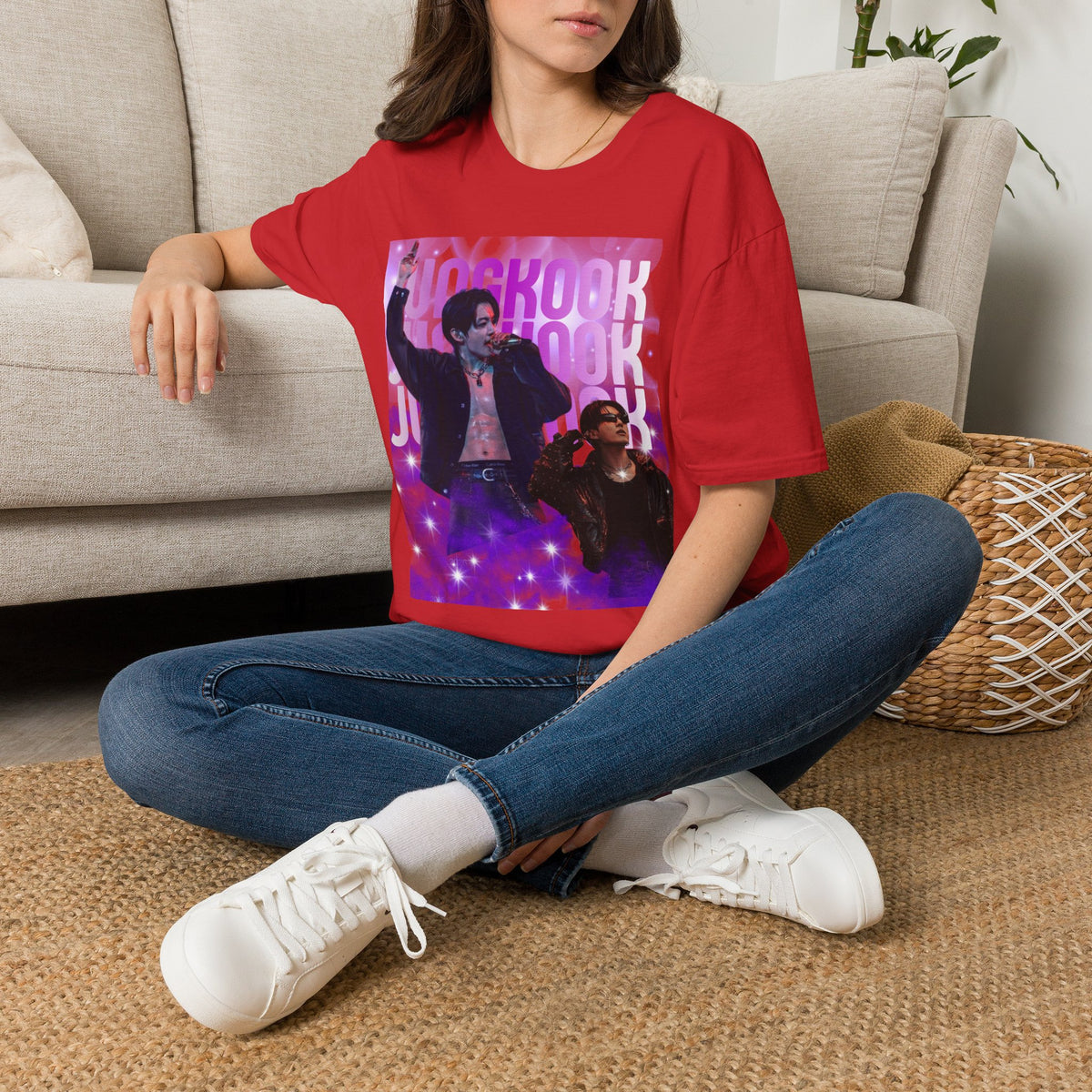 Jungkook 97 Fan Tee — Purple K-Pop BTS T-Shirt