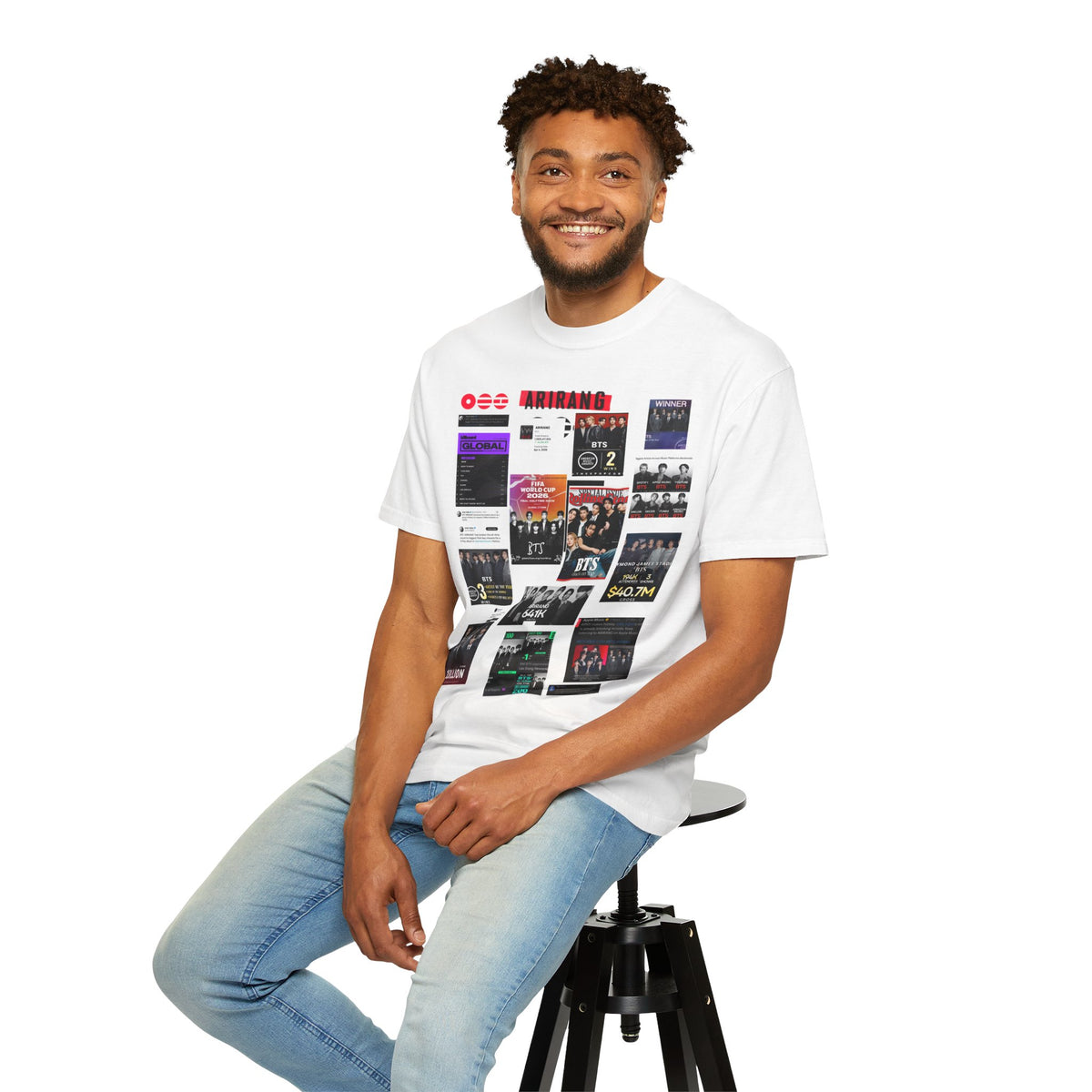 BTS Wins Collage T-Shirt — BTS Moments Graphic Tee
