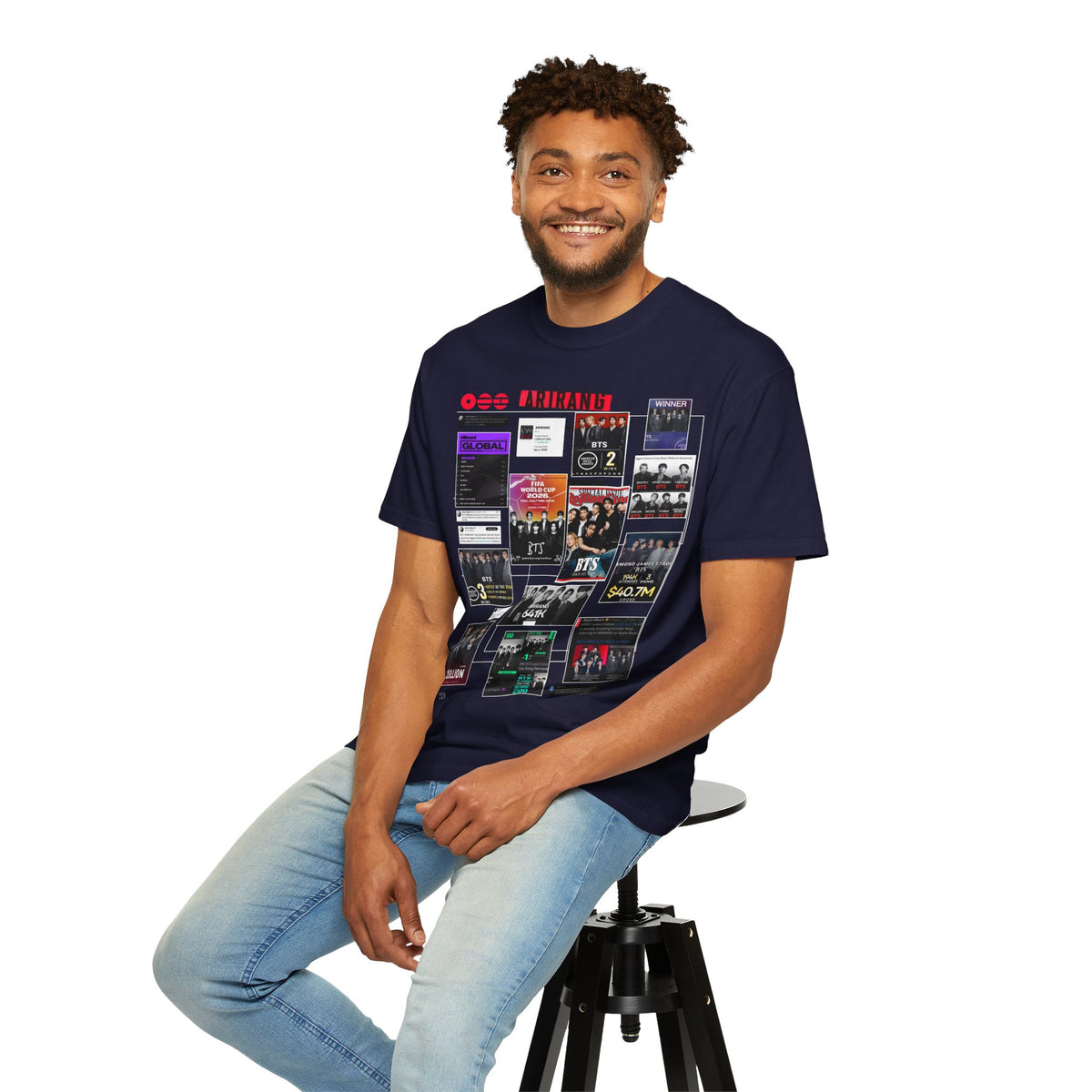 BTS Wins Collage T-Shirt — BTS Moments Graphic Tee