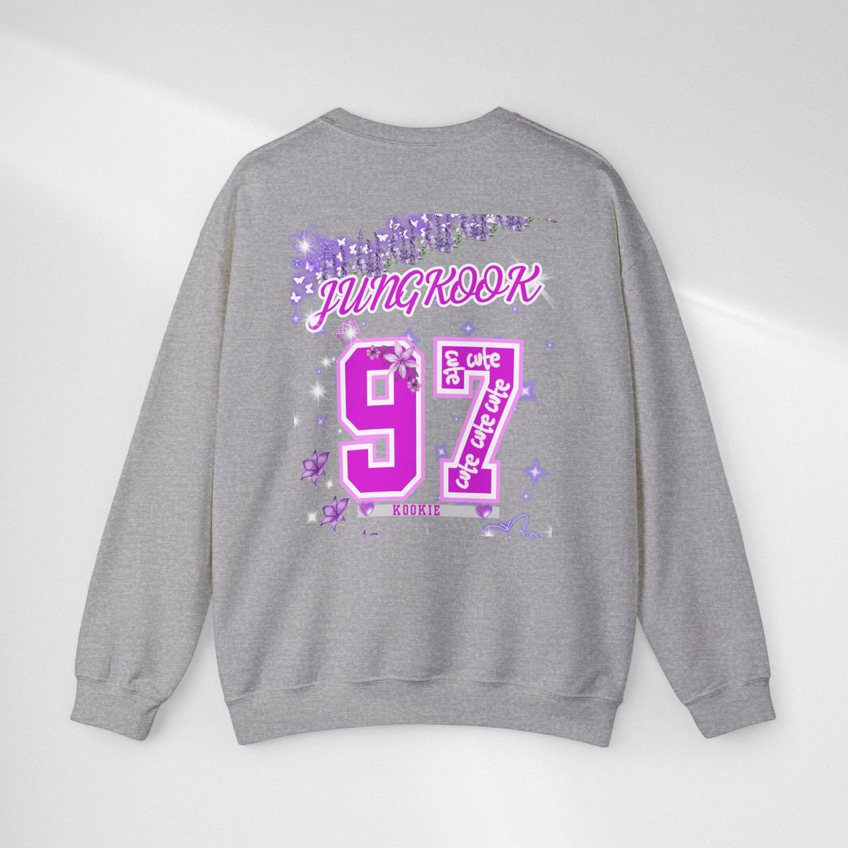 Jungkook 97 Crewneck Sweatshirt — K-Pop Fan Sweatshirt