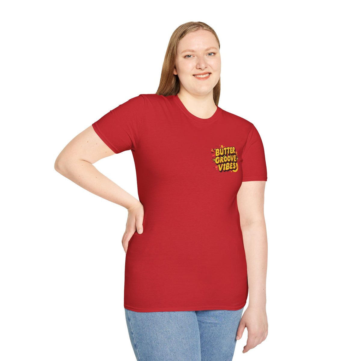 T-Shirt — "Butter Groove Vibes" Retro Graphic Tee