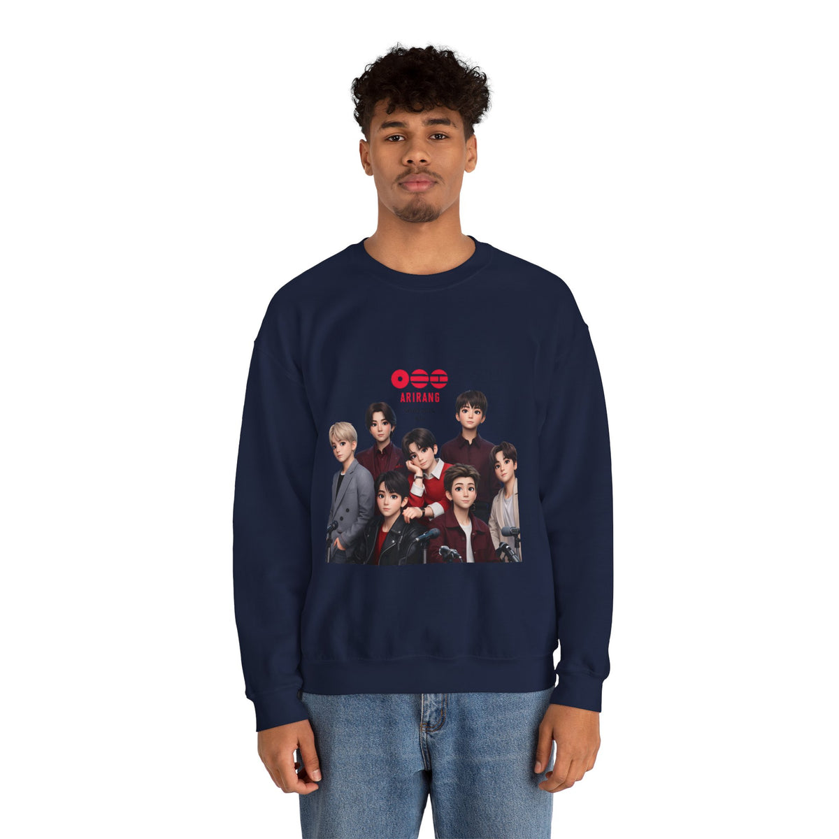 BTS GROUP Photo Crewneck Sweatshirt