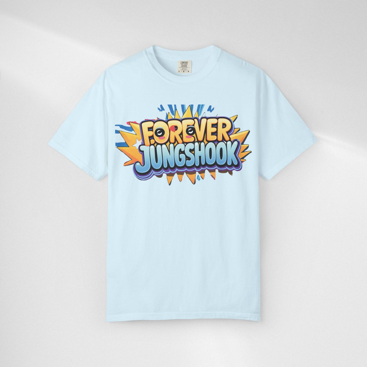 Forever Jungshook T-Shirt — Colorful Fan Graphic Tee