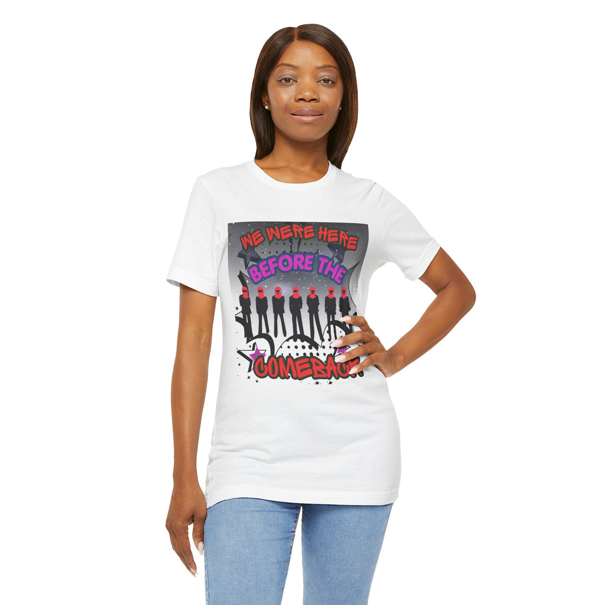 BTS The Comeback T-Shirt – Retro Silhouette Music Tee