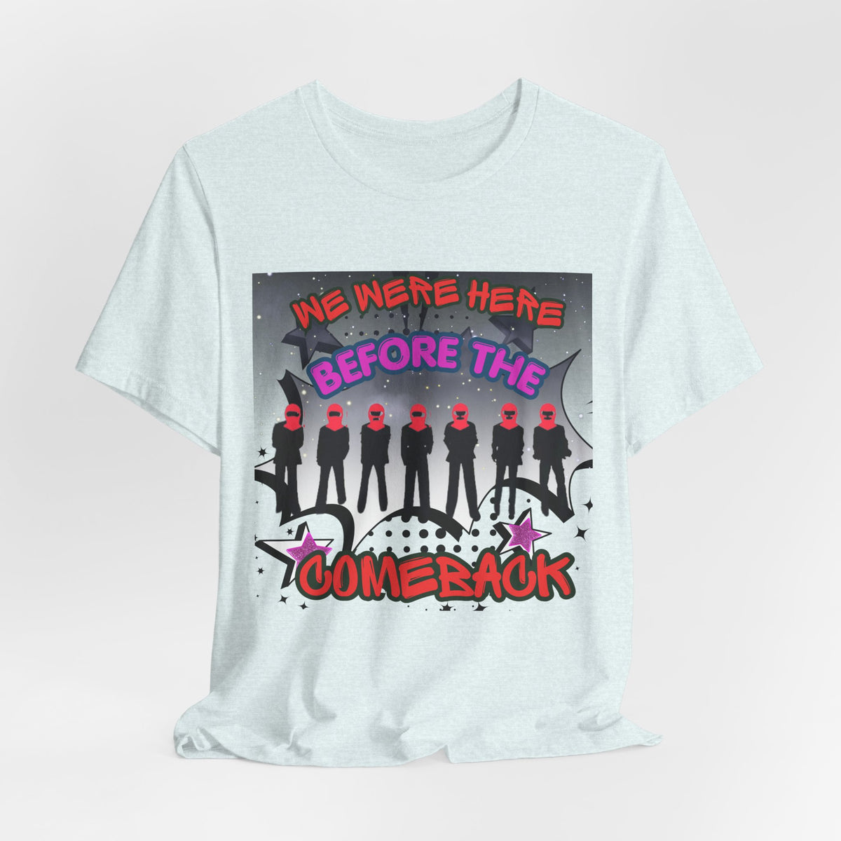 BTS The Comeback T-Shirt – Retro Silhouette Music Tee