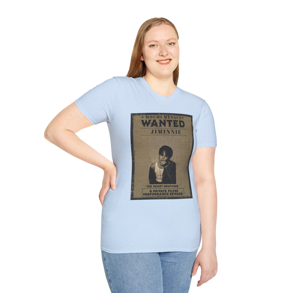 Wanted 'Jimmie' Graphic T‑Shirt — Mochi Menace Vintage Poster Tee