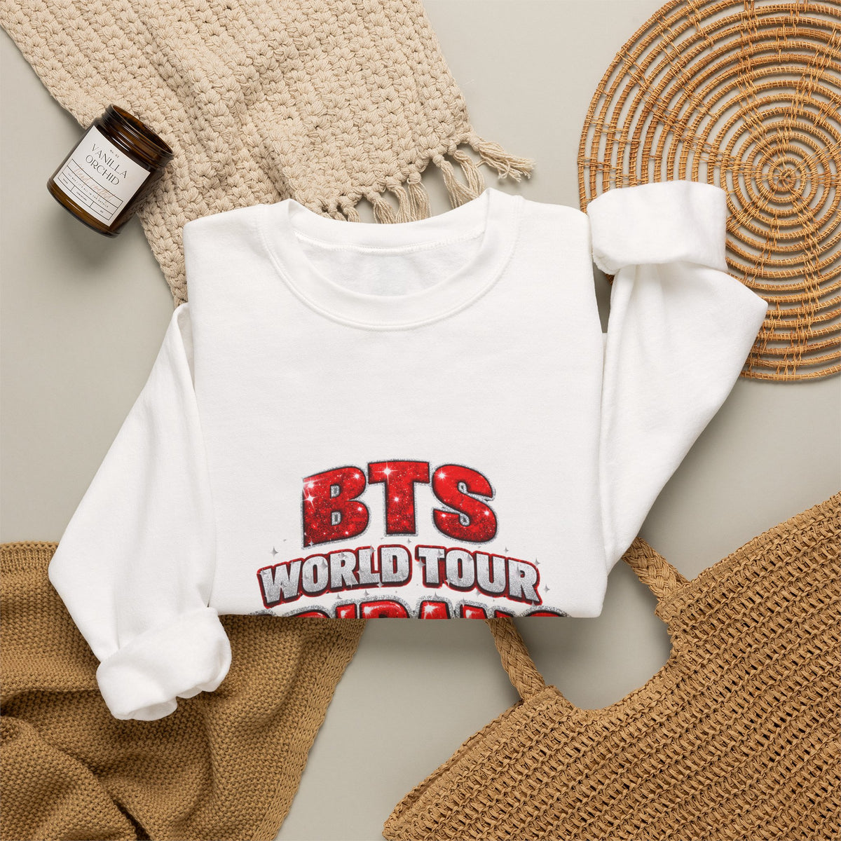BTS World Tour 'Arirang' Crewneck Sweatshirt