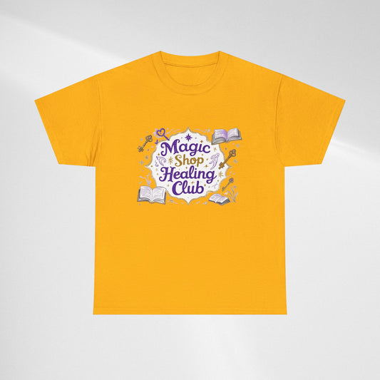 T-Shirt — "Magic Shop Healing Club" Cute BTS Graphic Tee
