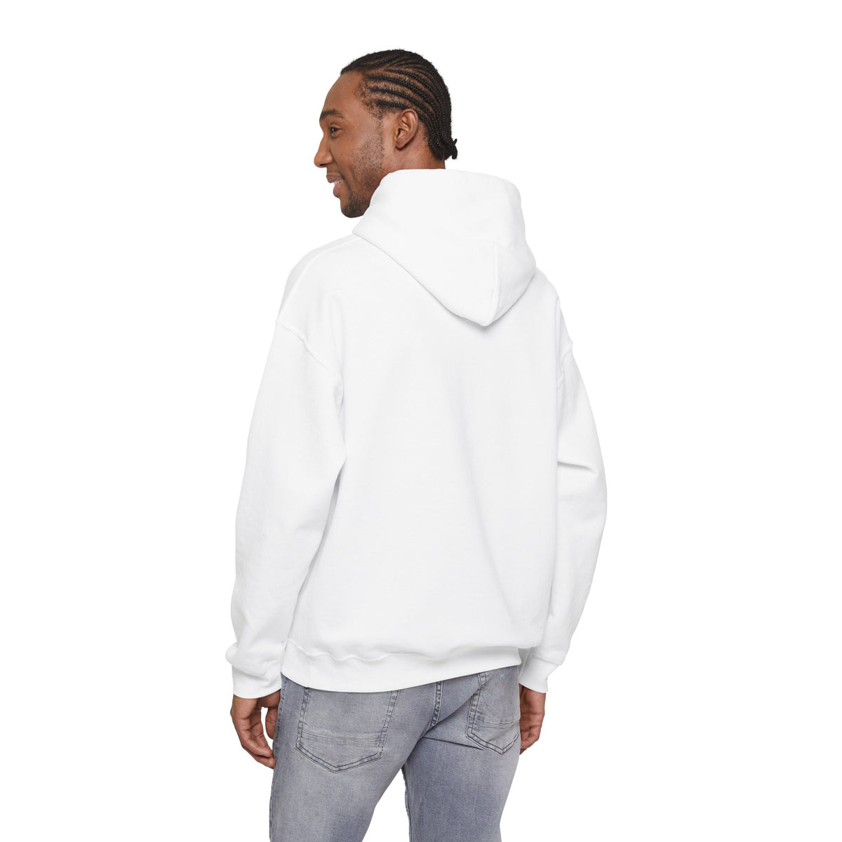 Arirang Logo Hoodie — Minimal BTS Inspired White Pullover