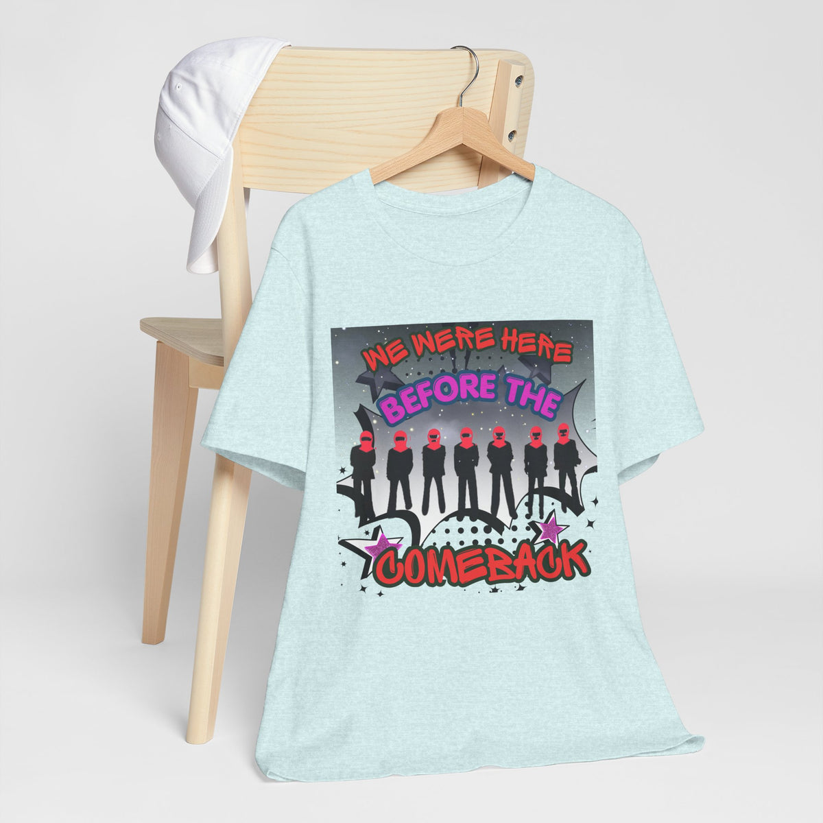 BTS The Comeback T-Shirt – Retro Silhouette Music Tee