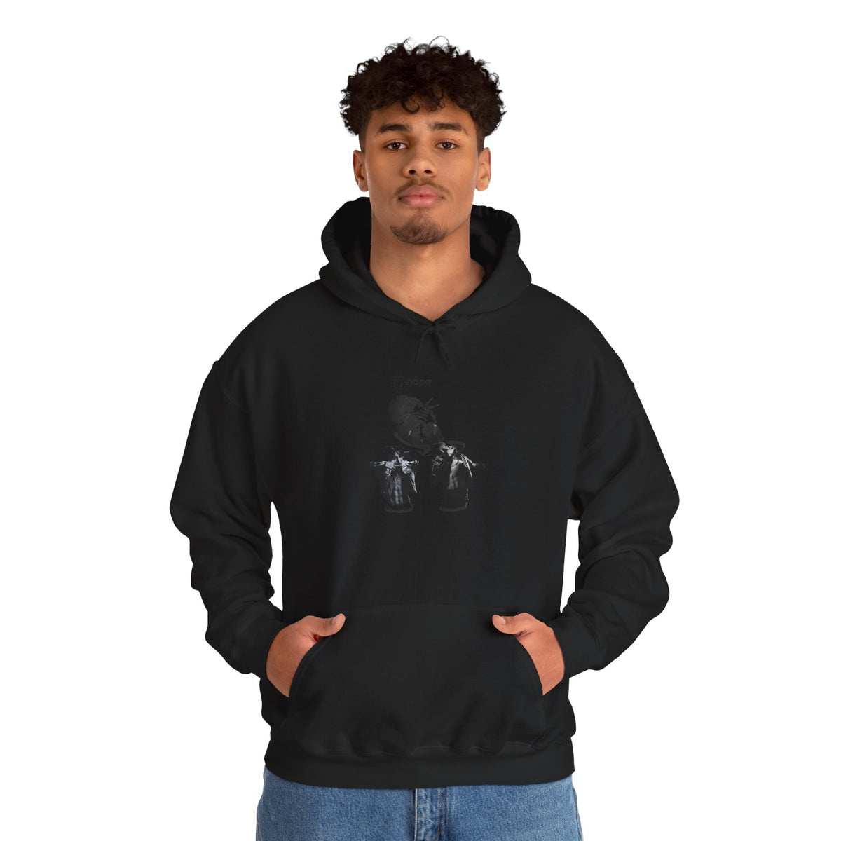 JHOPE Hoodie - Vintage Film Noir Photographer Graphic Hoodie