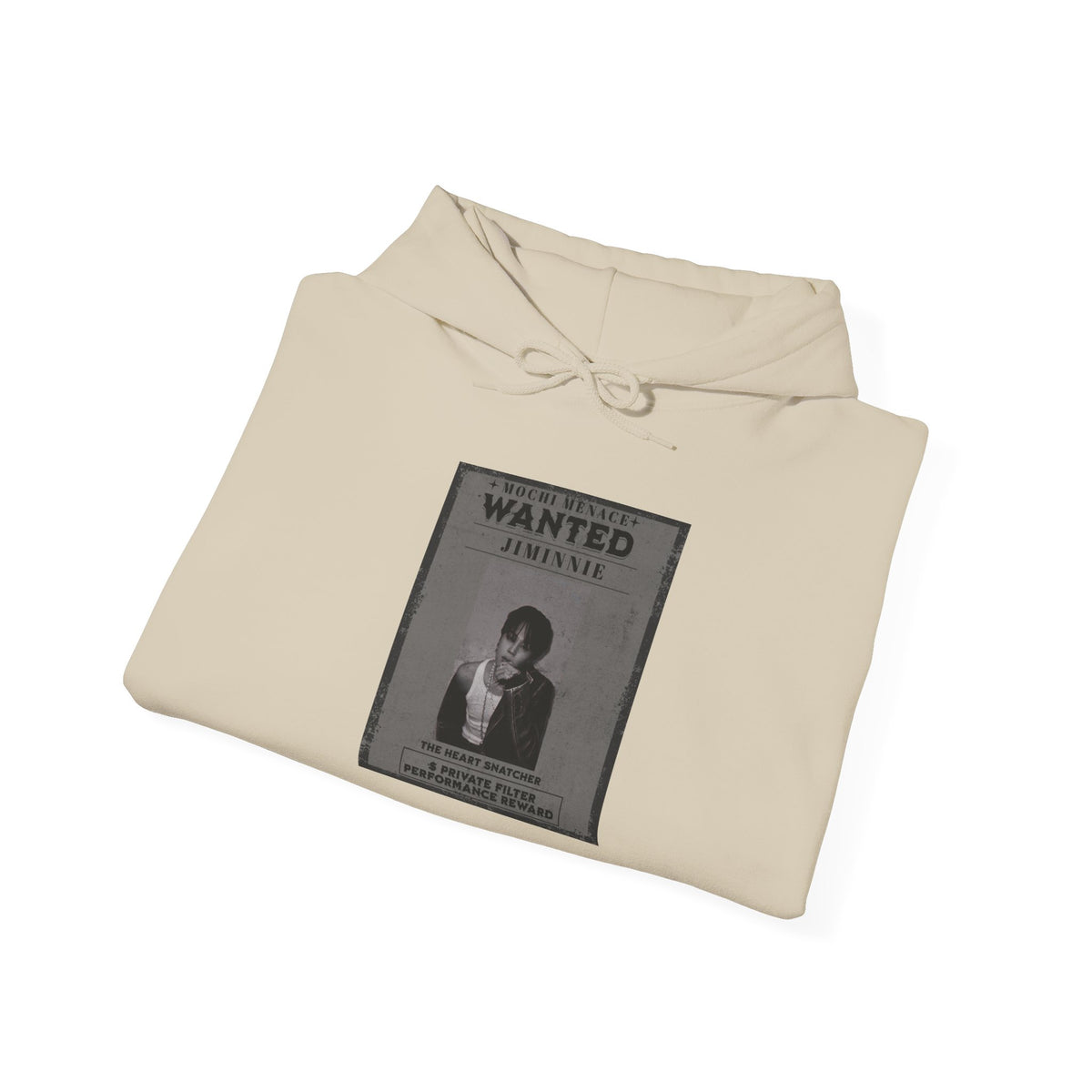 Jimmie Hoodie — "WANTED: Amnesie" Vintage Poster Graphic Hoodie