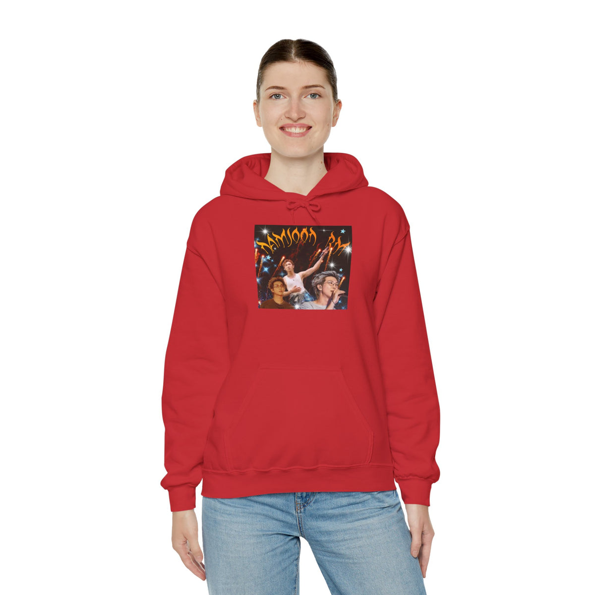 RM Photo Hoodie — Custom Back Number "94" Music Fan Pullover