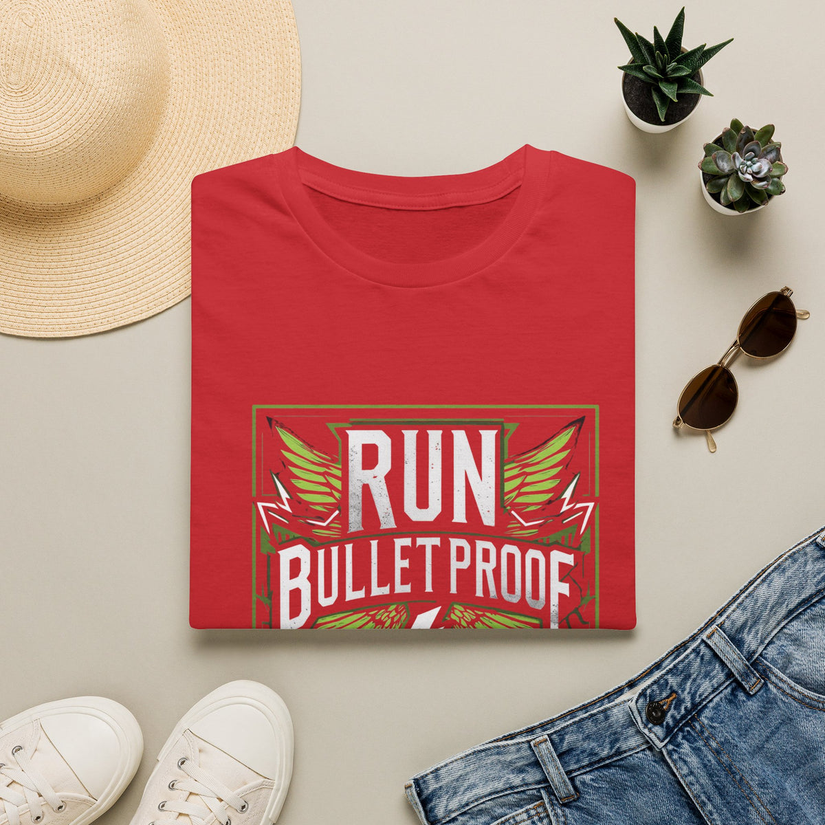 Run Bulletproof T-ShirT-  BTS Graphic Tee