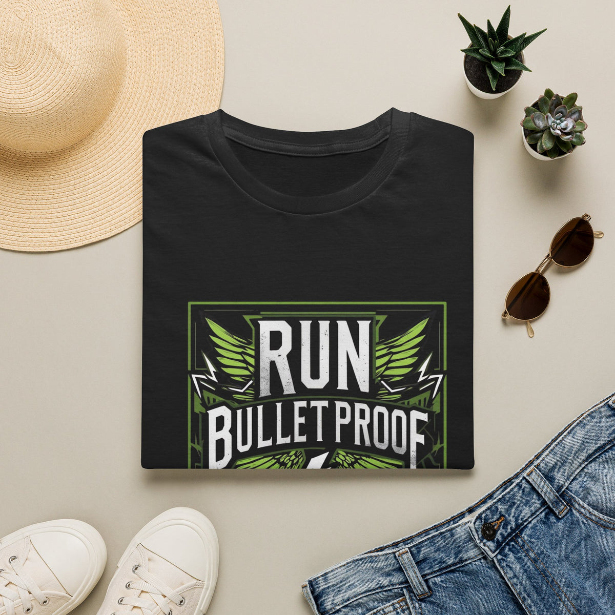 Run Bulletproof T-ShirT-  BTS Graphic Tee