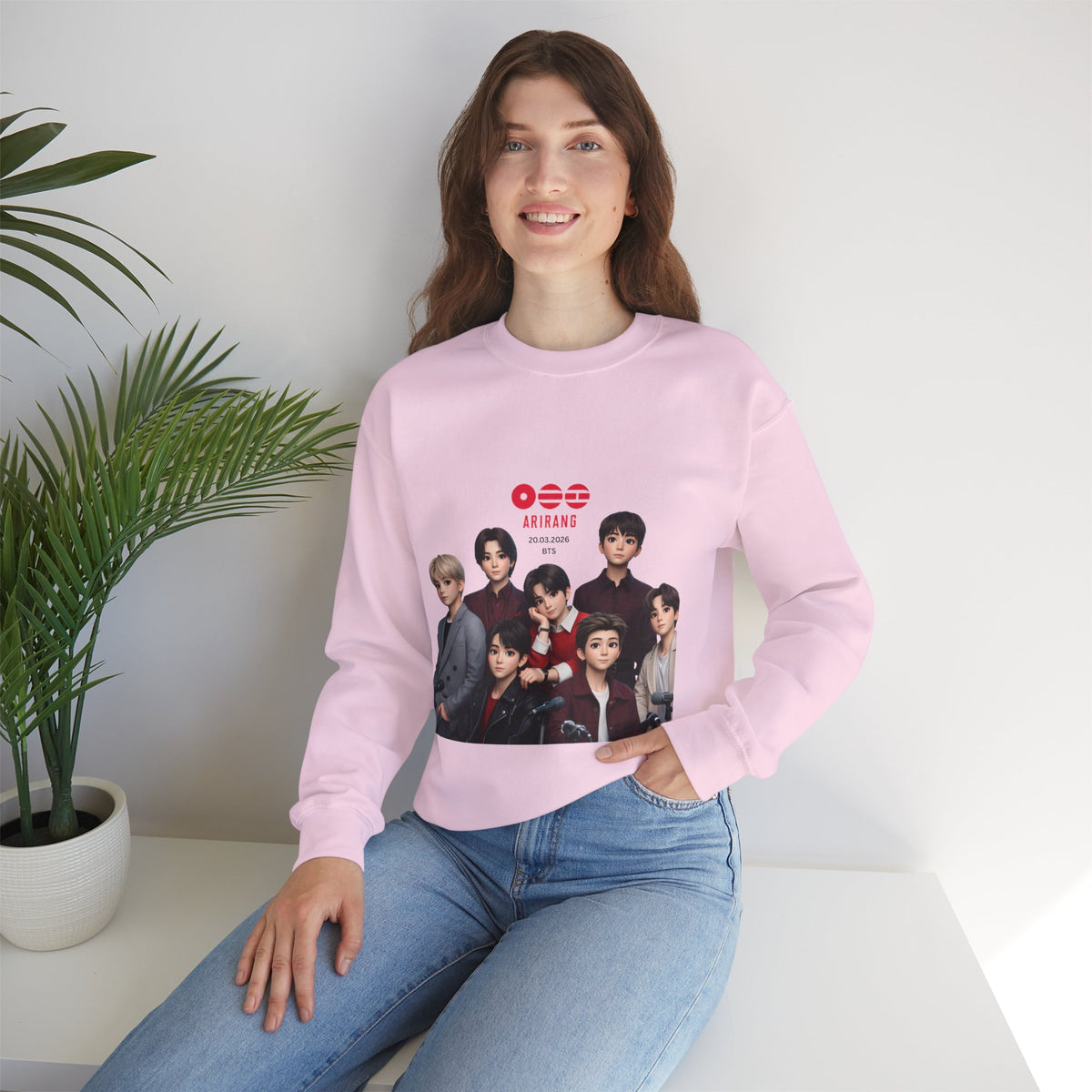 BTS GROUP Photo Crewneck Sweatshirt
