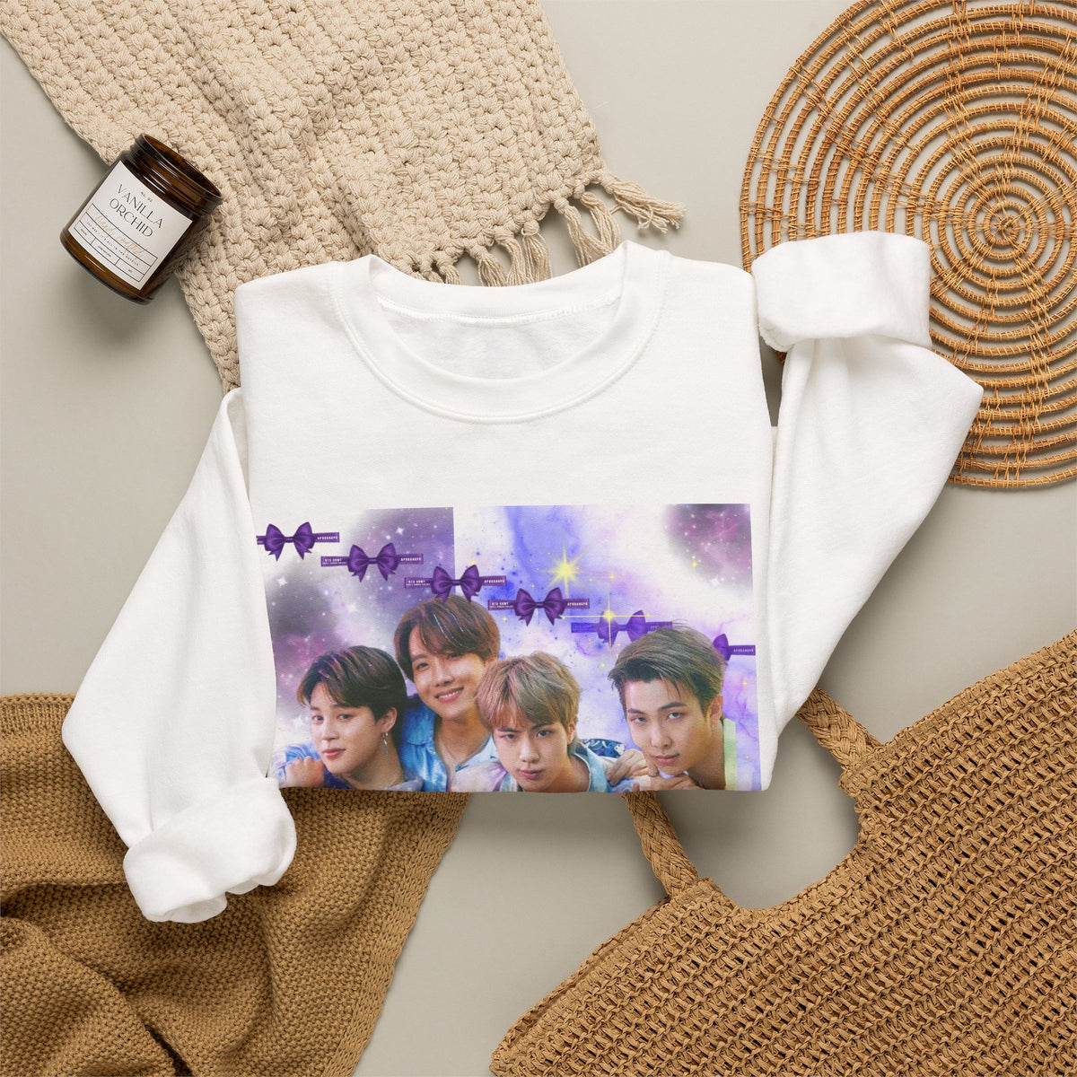 BTS Group Photo Crewneck Sweatshirt