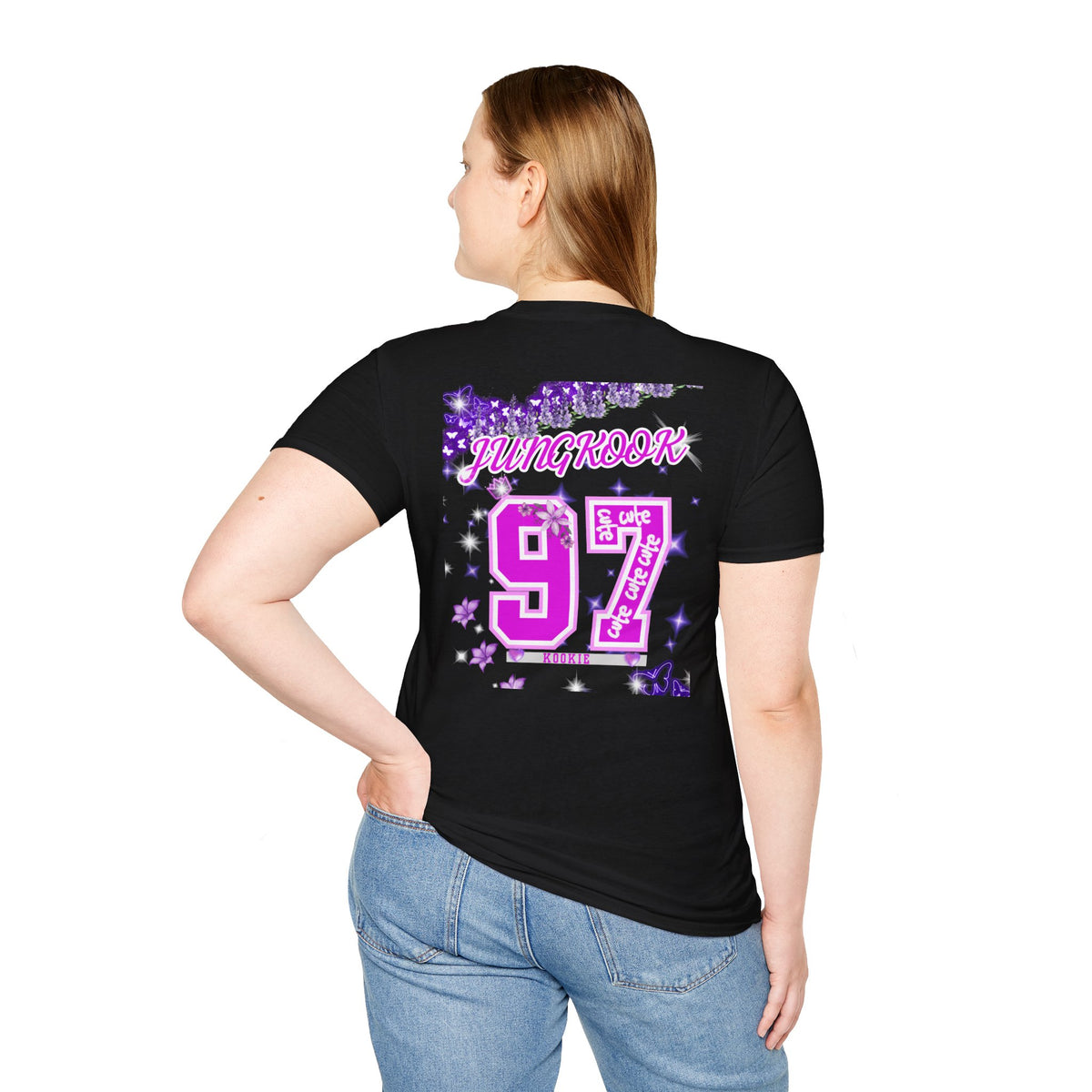 Jungkook 97 Fan Tee — Purple K-Pop BTS T-Shirt