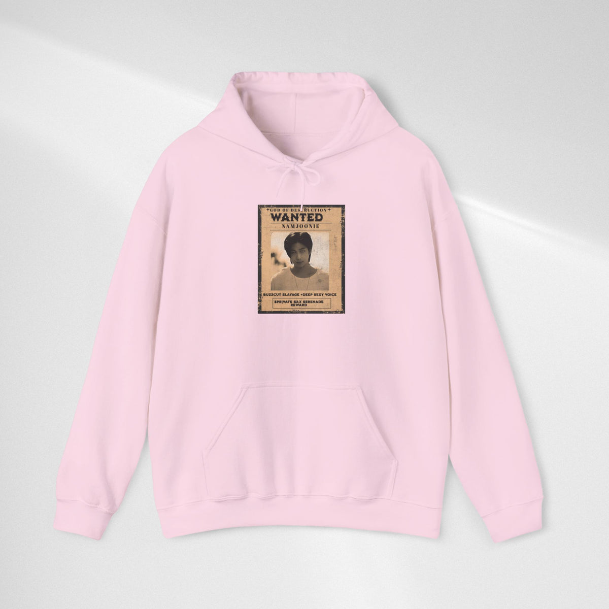 Wanted Namjoon Poster Hoodie — Vintage Photograph Graphic Sweatshirt