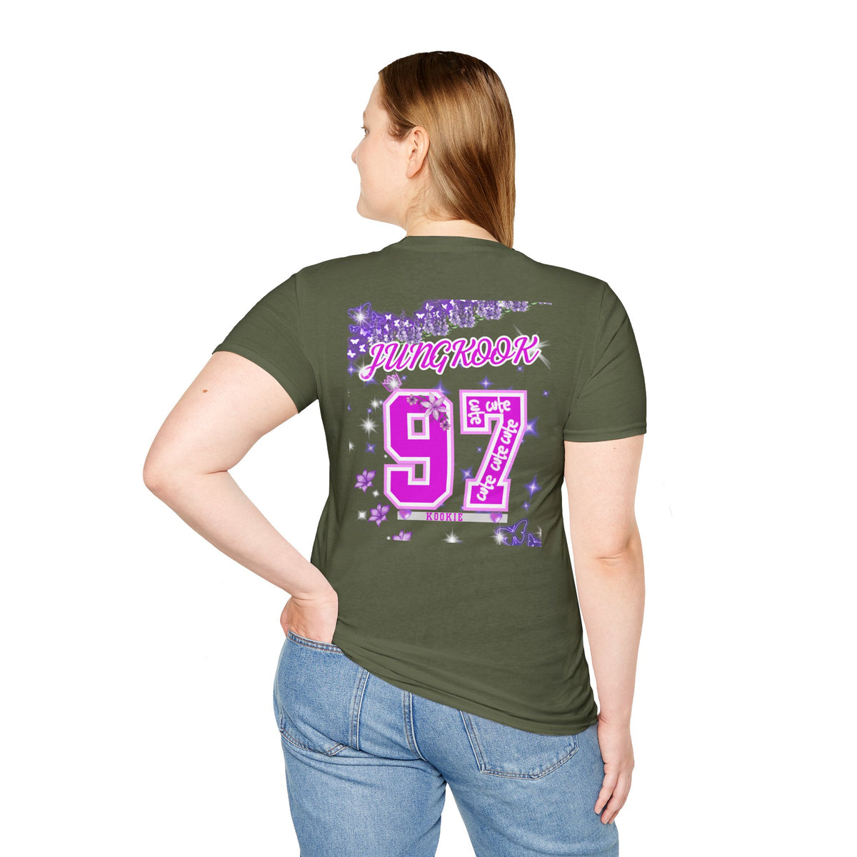 Jungkook 97 Fan Tee — Purple K-Pop BTS T-Shirt