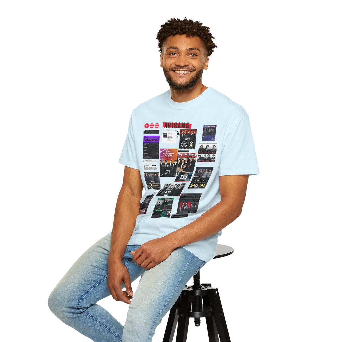 BTS Wins Collage T-Shirt — BTS Moments Graphic Tee