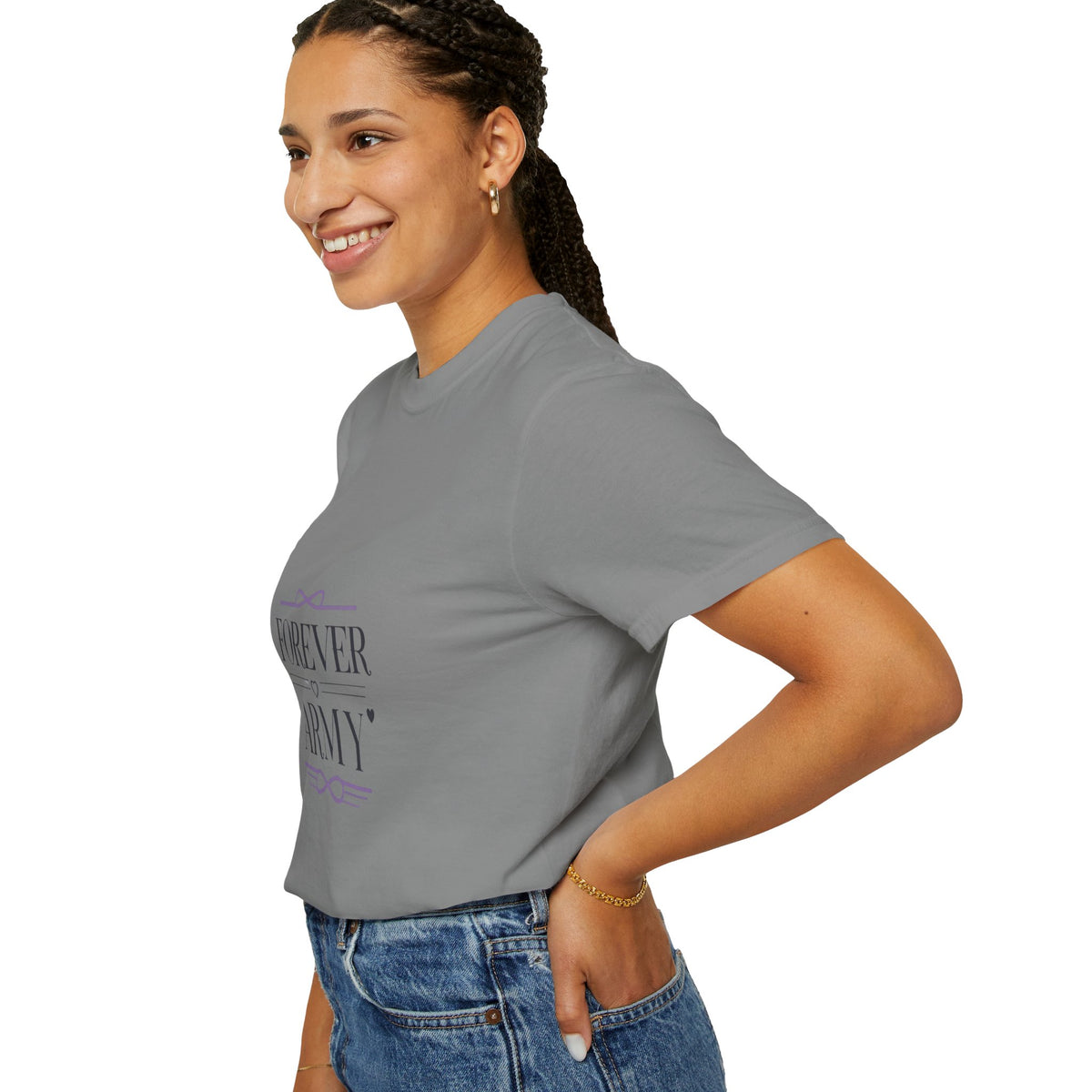 T-Shirt — "Forever Army" Graphic Tee (Military Pride Tribute)