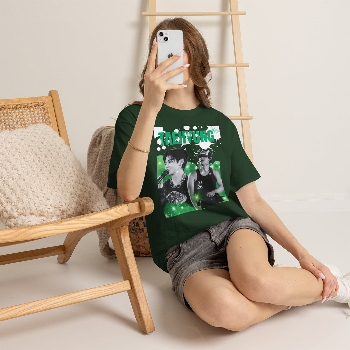 Taehyung 95 Graphic Tee — K‑Pop Vibe Fan Shirt
