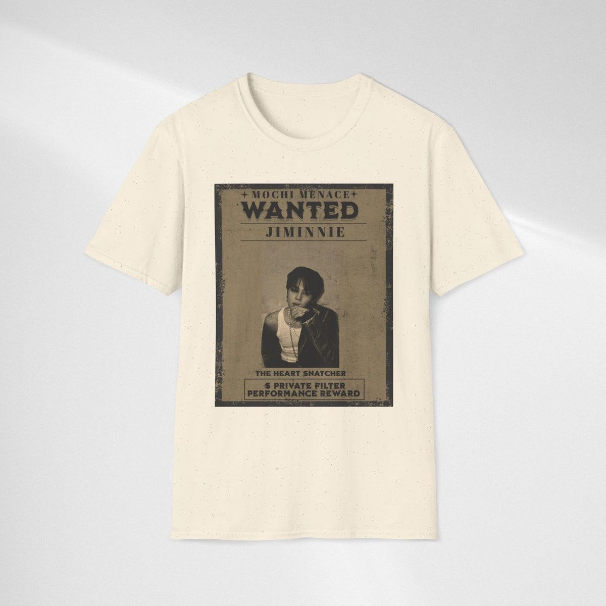Wanted 'Jimmie' Graphic T‑Shirt — Mochi Menace Vintage Poster Tee