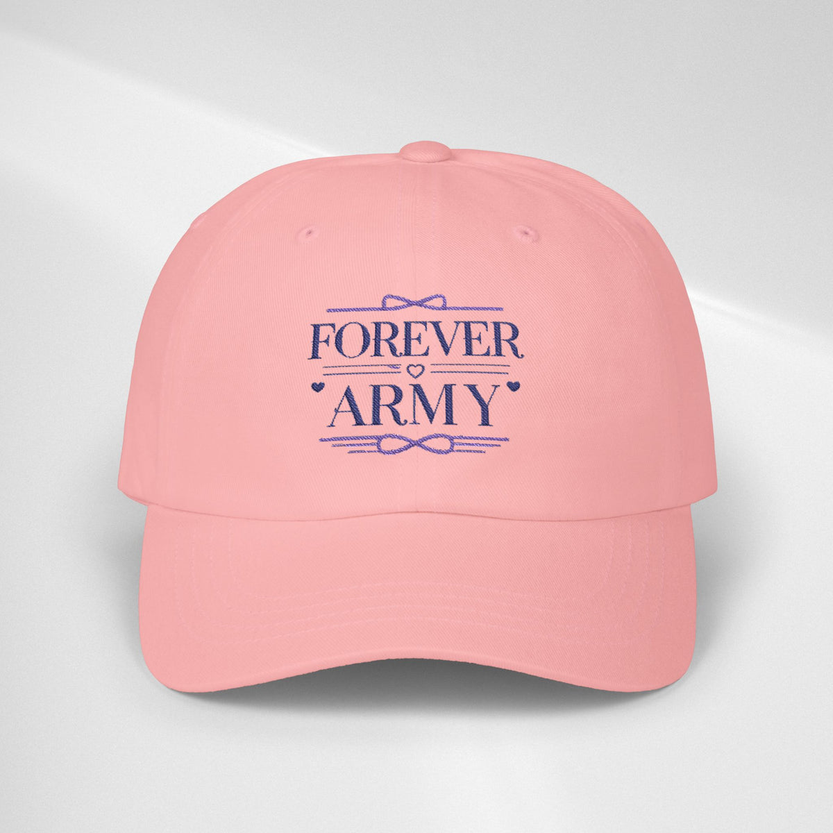 Forever Army BTS Cap –  Embroidered Baseball Hat