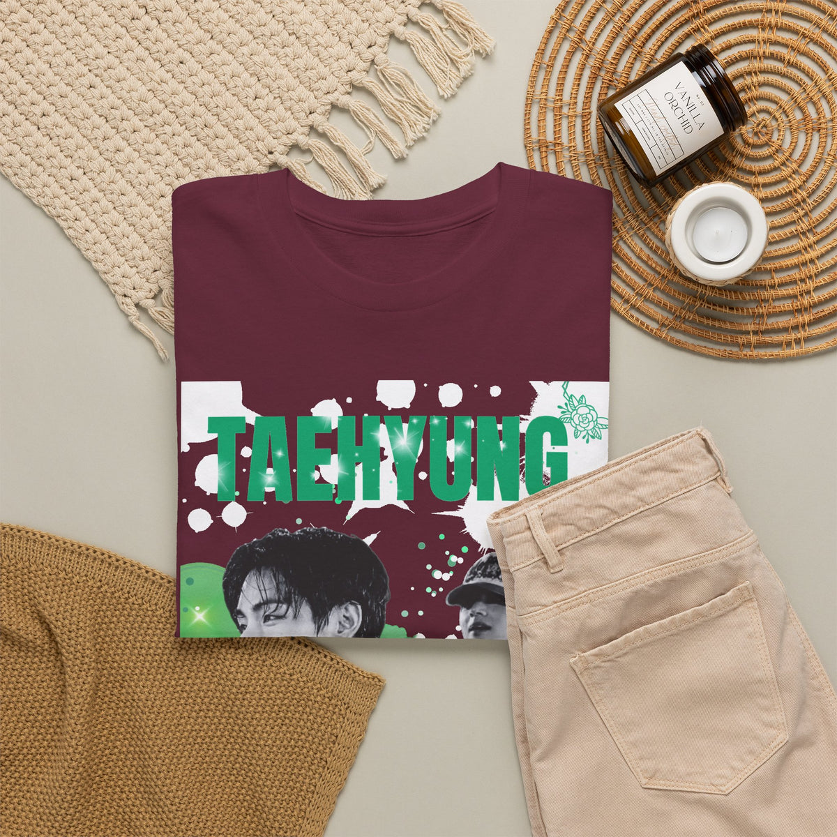 Taehyung 95 Graphic Tee — K‑Pop Vibe Fan Shirt