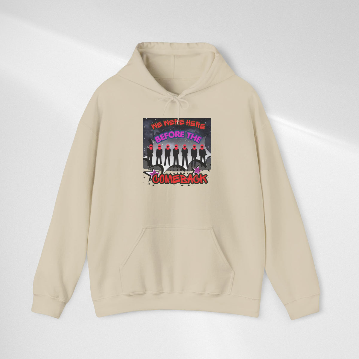 Hoodie — BTS  The Comeback" Retro Space Silhouette Hoodie