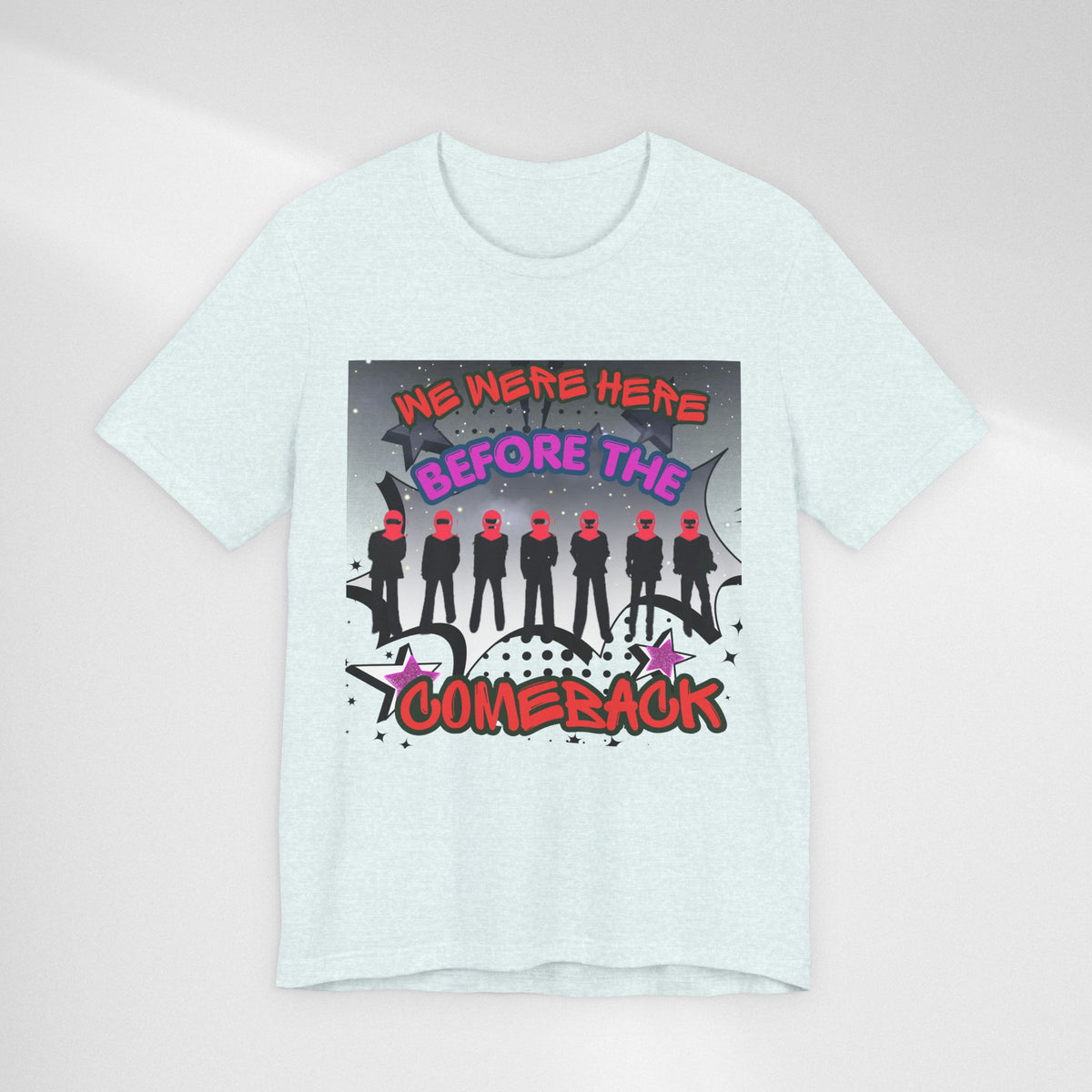 BTS The Comeback T-Shirt – Retro Silhouette Music Tee