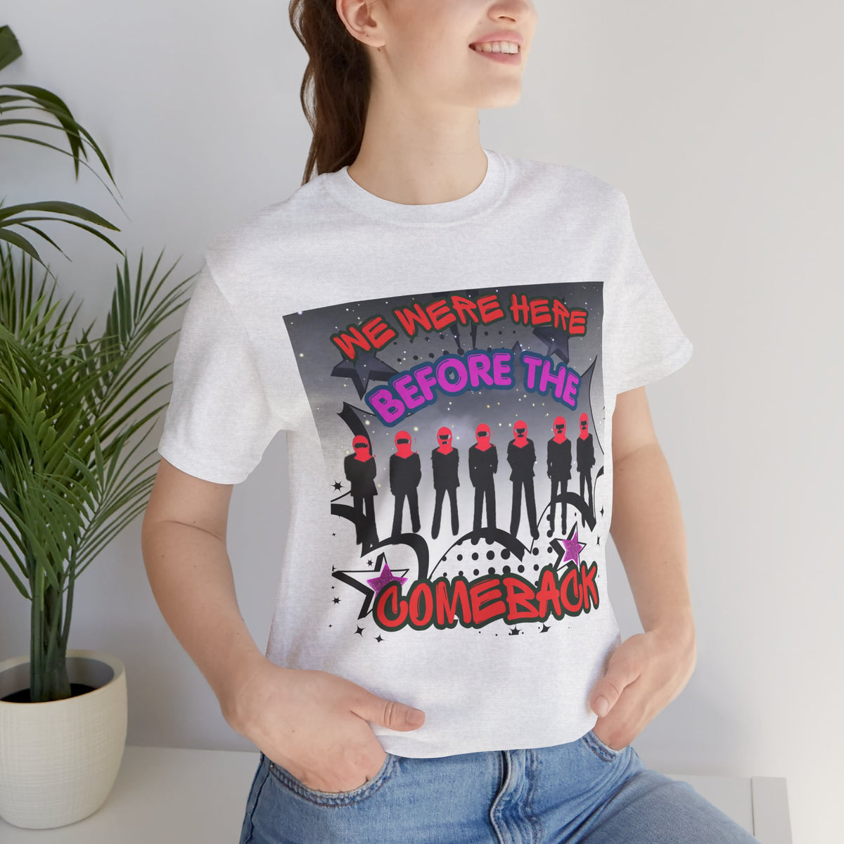 BTS The Comeback T-Shirt – Retro Silhouette Music Tee