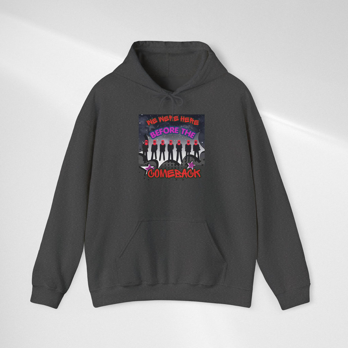 Hoodie — BTS  The Comeback" Retro Space Silhouette Hoodie
