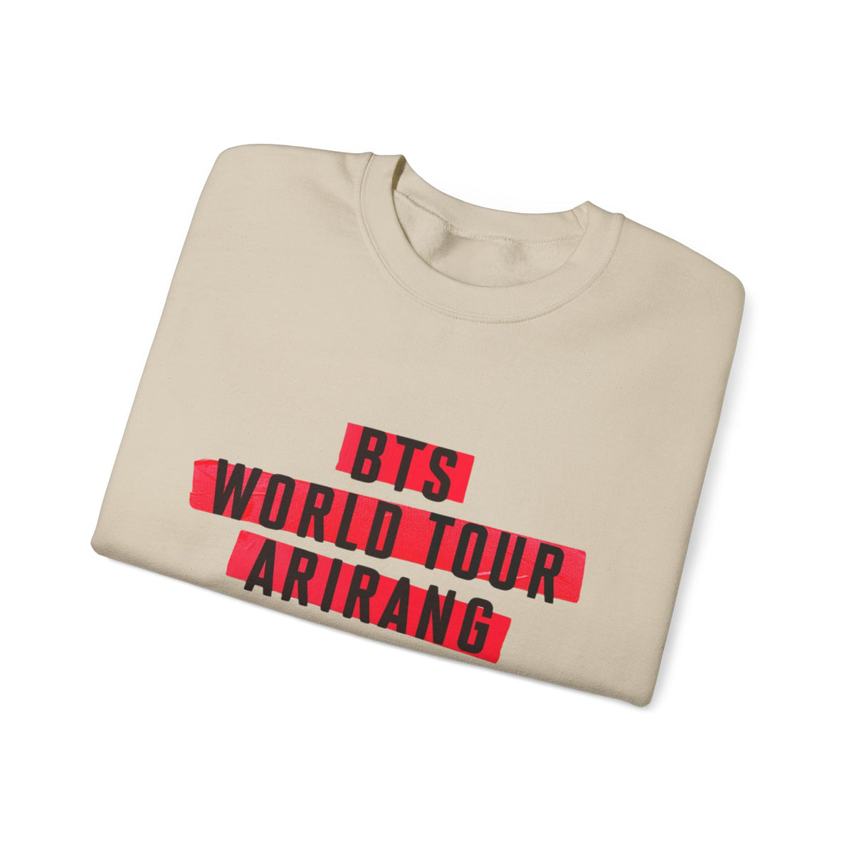 World Tour Arirang Crewneck Sweatshirt — BTS Concert Tour Pullover
