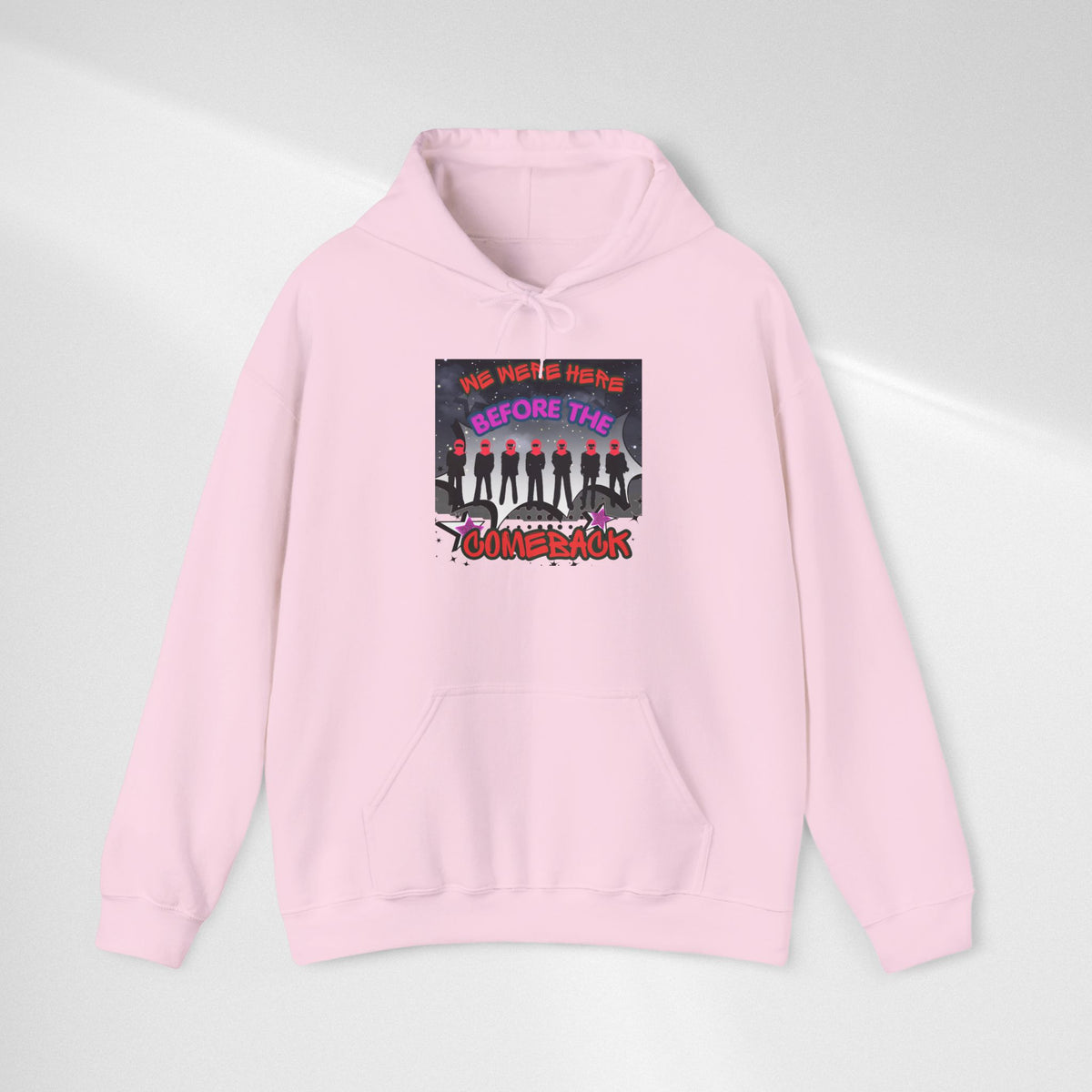 Hoodie — BTS  The Comeback" Retro Space Silhouette Hoodie