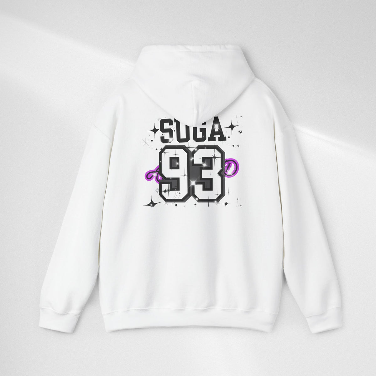 Suga 93 K-Pop Graphic Hoodie — BTS-Inspired Fan Sweatshirt