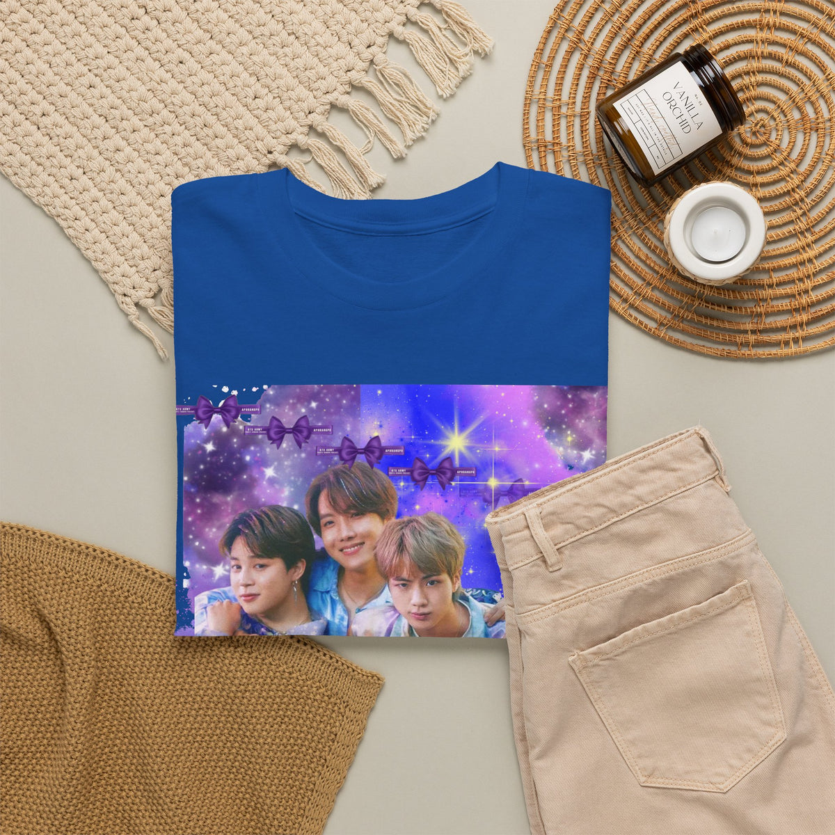 BTS Galaxy Photo Tee