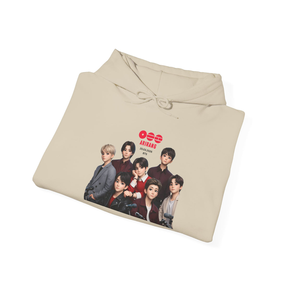 BTS K-Pop Group Photo Hoodie —  Tour Hoodie