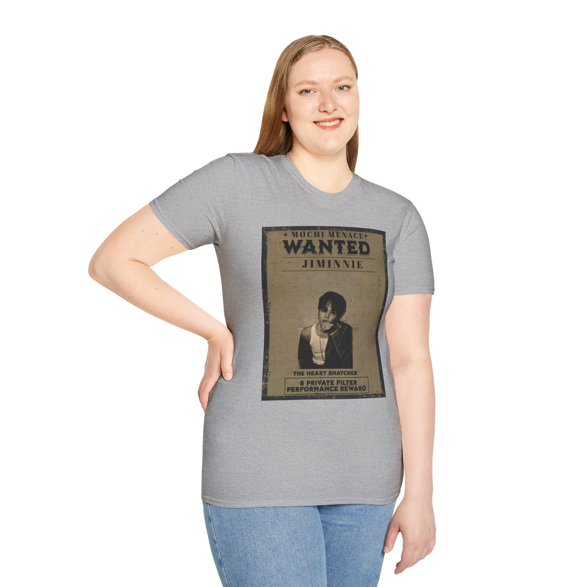 Wanted 'Jimmie' Graphic T‑Shirt — Mochi Menace Vintage Poster Tee