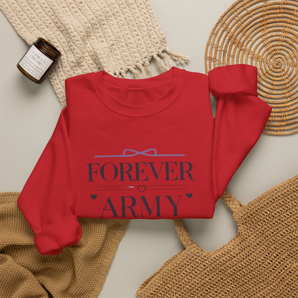 Forever Army Crewneck Sweatshirt