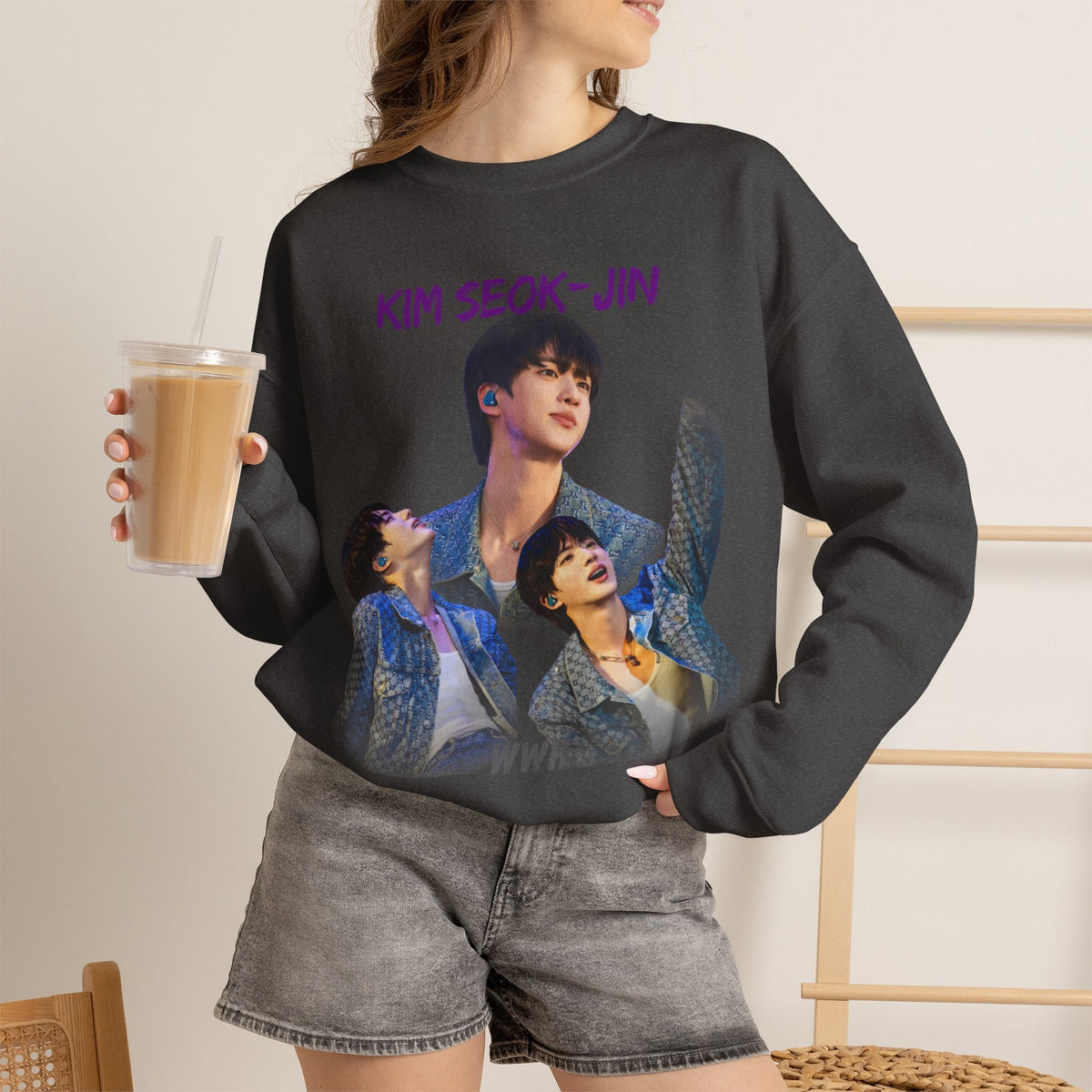 Jin Portrait Crewneck Sweatshirt