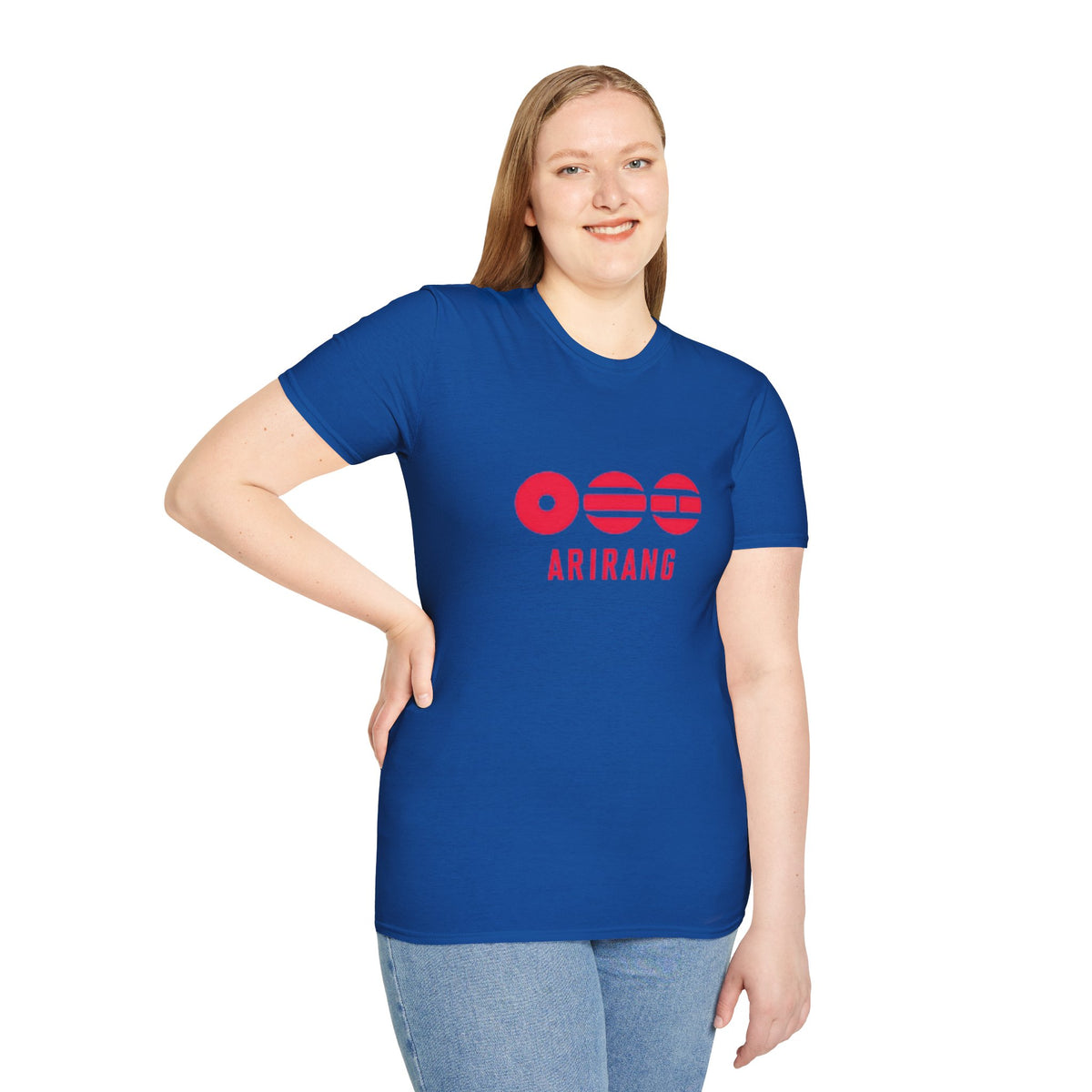 Arirang BTS T-Shirt — Retro Red Logo Tee