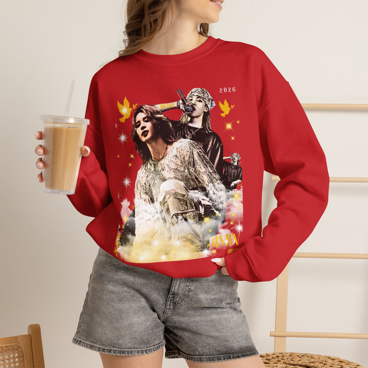 Jimin 95 K-Pop Crewneck Sweatshirt