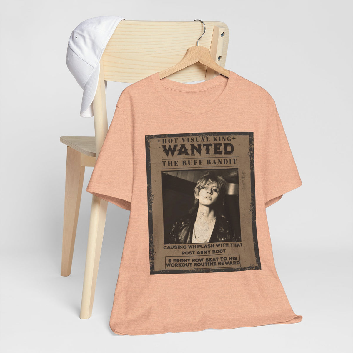 T-Shirt - 'WANTED: The Buff Bandit' Vintage Poster Tee