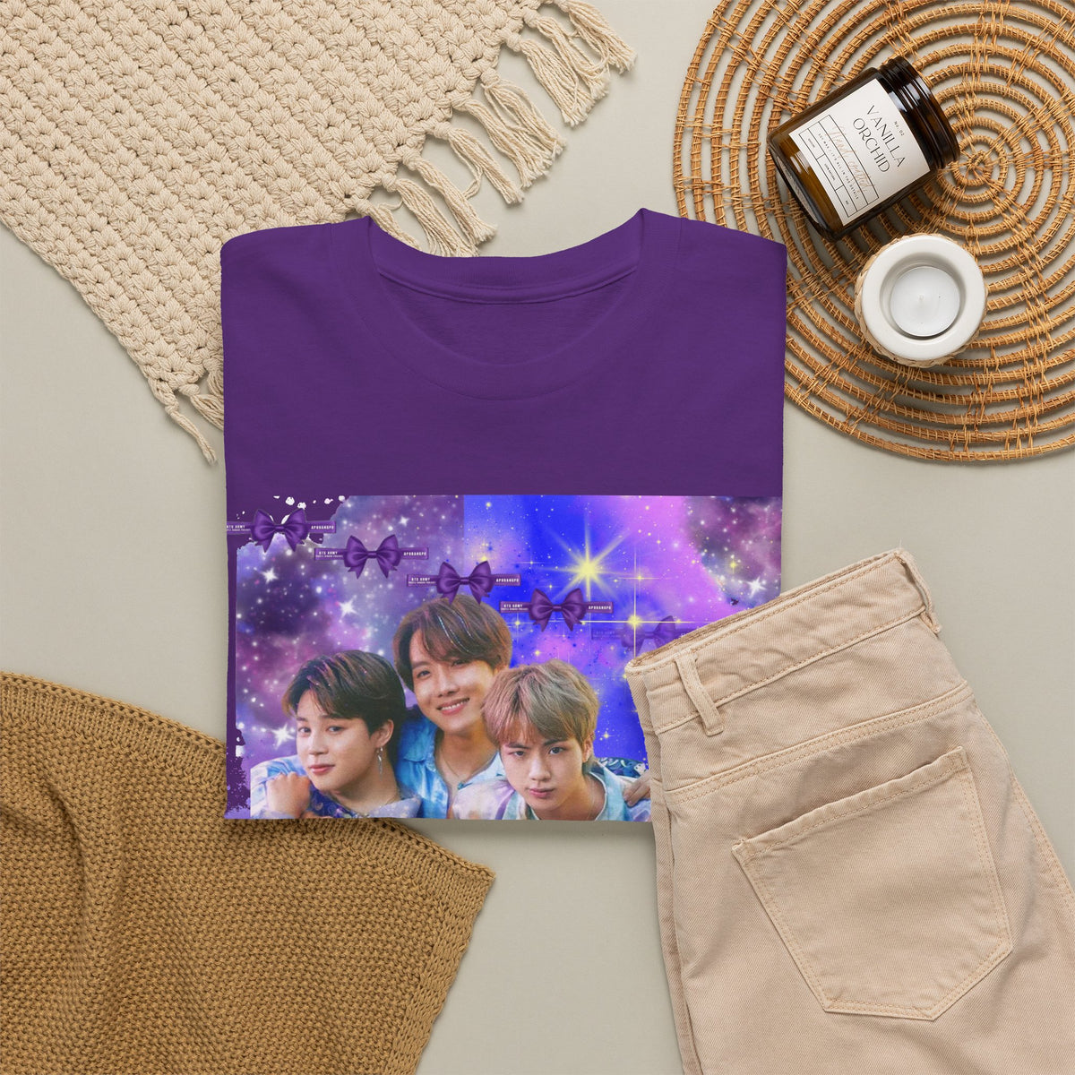 BTS Galaxy Photo Tee