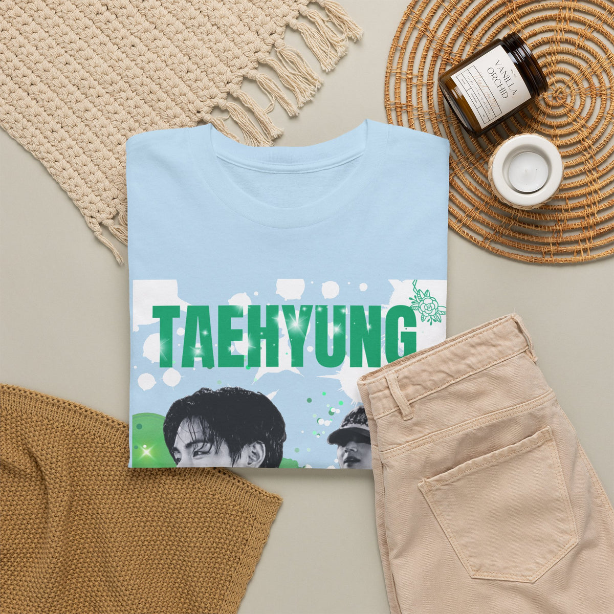 Taehyung 95 Graphic Tee — K‑Pop Vibe Fan Shirt